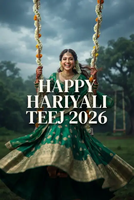happy hariyali teej 2026 viral images - Happy Hariyali Teej 2026