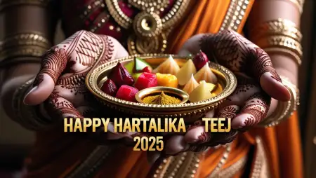 Happy Hartalika Teej 2025 Special Greetings - Free Happy Hartalika Teej 2025 Download