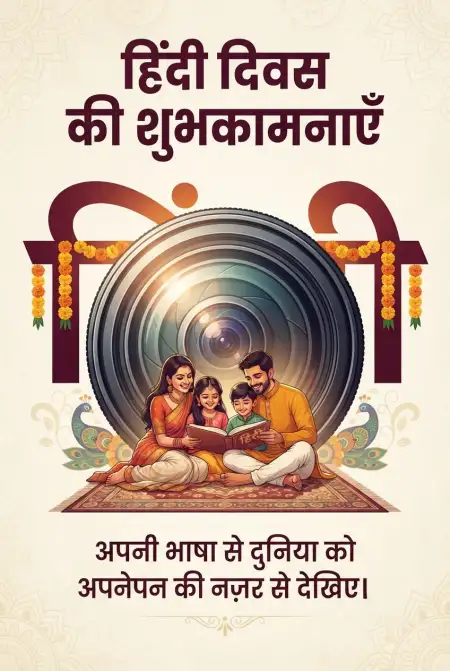 happy hindi diwas instagram post images 2026 - Happy Hindi Diwas Wishes 2026