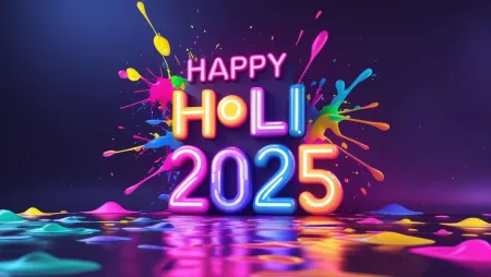 Happy Holi 2025 Celebration Ideas At Home - Free Related Happy Holi 2025 Image