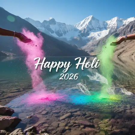 Happy Holi 2026 Greeting Card High Resolution 2 - Free Happy Holi Greeting Card 2026 Download