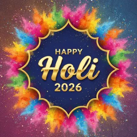 Happy Holi 2026 Messages For Family - Free Happy Holi 2026 Download