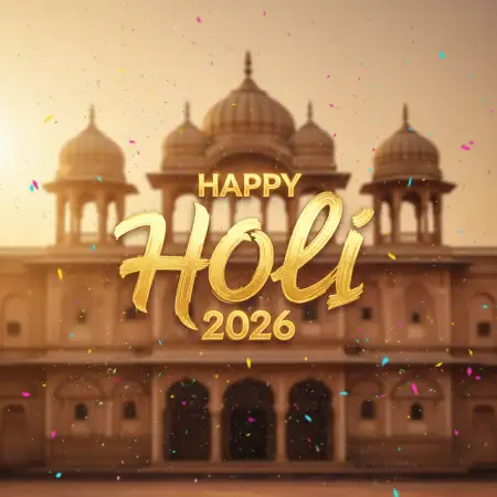 Happy Holi 2026 Poster Background - Free Happy Holi 2026 Download