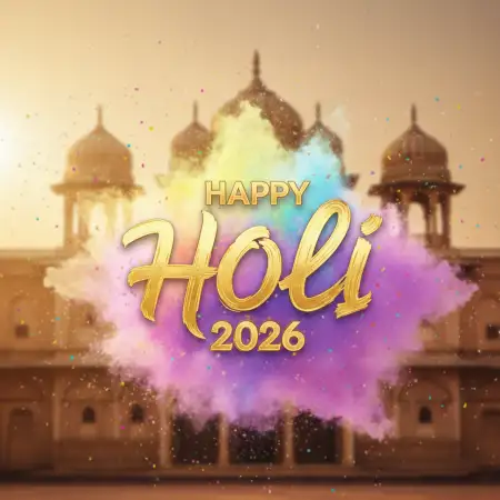Happy Holi 2026 Traditional Wishes - Free Holi 2026 Wishes Download