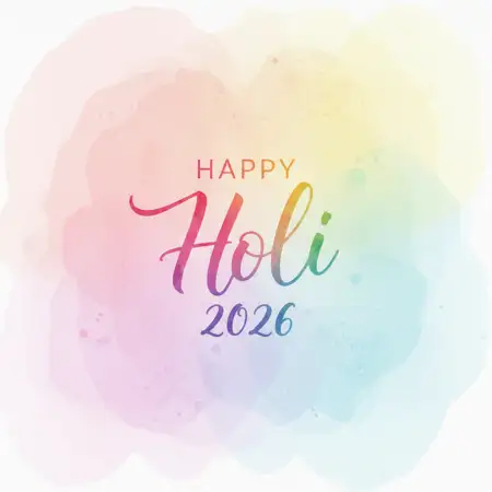 Happy Holi 2026 Wishes In Hindi - Free Holi 2026 Wishes Download