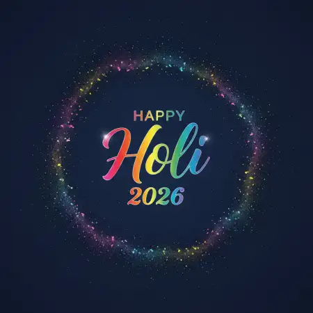 Free Happy Holi Celebration 2026 Email Template Background Image Download