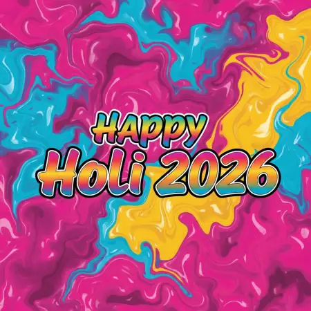 Free Happy Holi Celebration 2026 Event Banner 2 Background Image Download