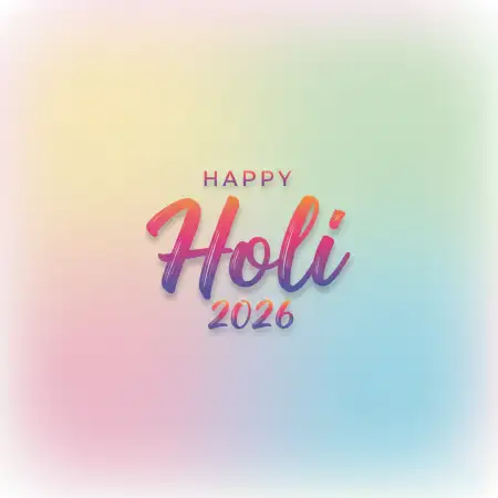 Free Happy Holi Celebration 2026 Modern Style Design Background Image Download