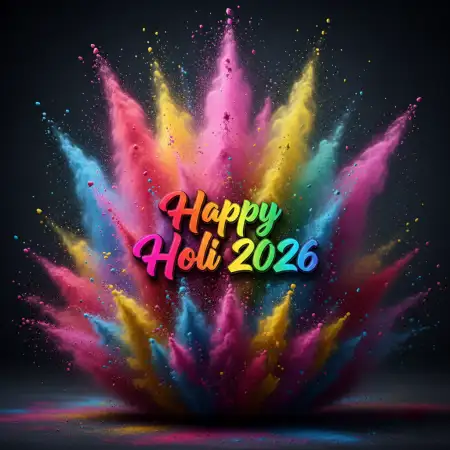 Happy Holi Celebration 2026 Photo Editing Background - Free Backgr Download