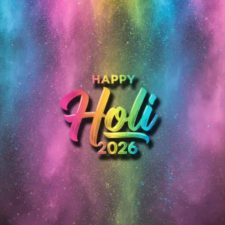 Free Happy Holi Celebration 2026 Poster 2 Background Image Download