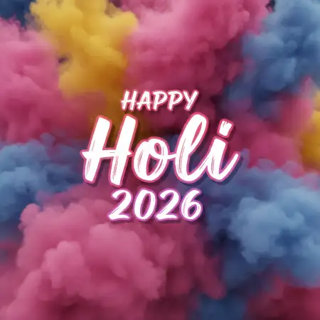 Free Happy Holi Celebration 2026 Whatsapp Dp Image Background Image Download