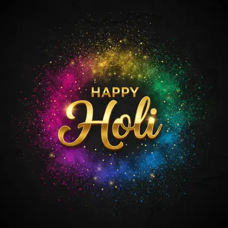 Happy Holi Greeting Card Creative Background 2 - Free Backgr Download