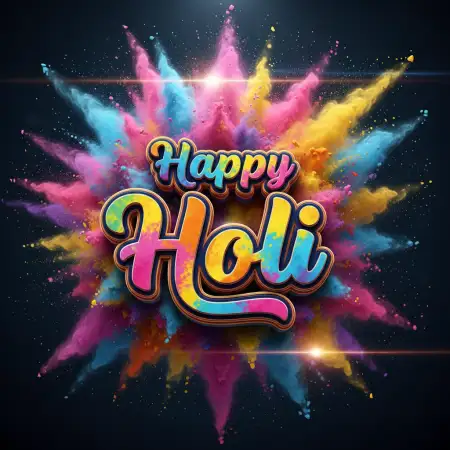 Free Happy Holi Greeting Card Creative Poster Design 2 Background Image Download