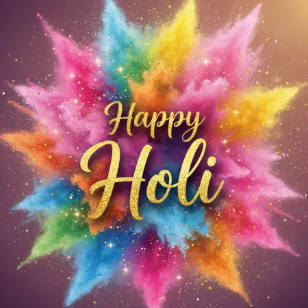 Happy Holi Greeting Card Indian Festival Background - Free Happy Holi Greeting Card Design 2026 Download