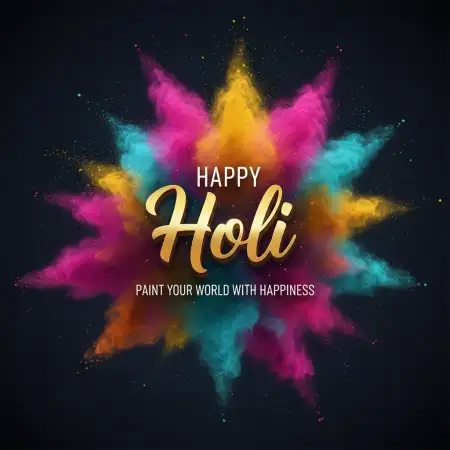 Free Happy Holi Greeting Card Psd Template Free 2 Background Image Download