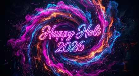 Happy Holi Wishes 2026 Background For Youtube Thumbnail - Free Thumbnail Background Download