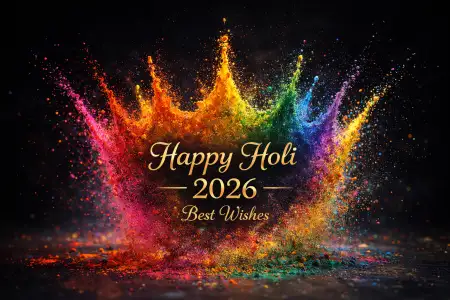 Happy Holi Wishes 2026 Blessing Message - Free Happy Holi Wishes 2026 Download