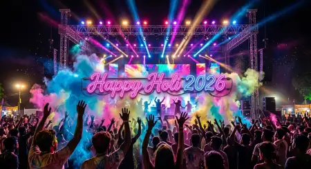 Happy Holi Wishes 2026 Celebration Quotes - Free Happy Holi Wishes 2026 Download