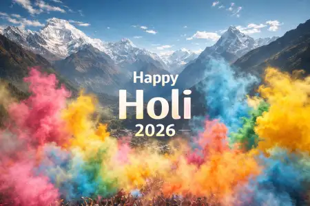 Happy Holi Wishes 2026 In Hindi - Free Happy Holi Wishes 2026 Download