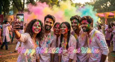 Happy Holi Wishes 2026 Indian Festival Quotes - Free Happy Holi Wishes 2026 Download