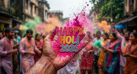 Happy Holi Wishes 2026 Latest Quotes - Free Happy Holi Wishes 2026 Download
