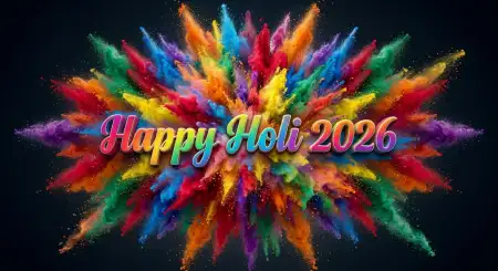 Happy Holi Wishes 2026 Png Image - Free Happy Holi Wishes 2026 Download