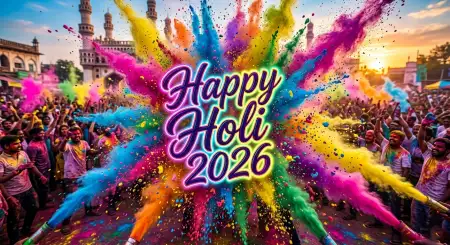 Free Happy Holi Wishes 2026 Professional Corporate Email Message Background Image Download