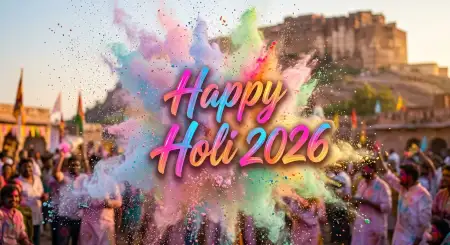 Free Happy Holi Wishes 2026 Status For Facebook Timeline Background Image Download