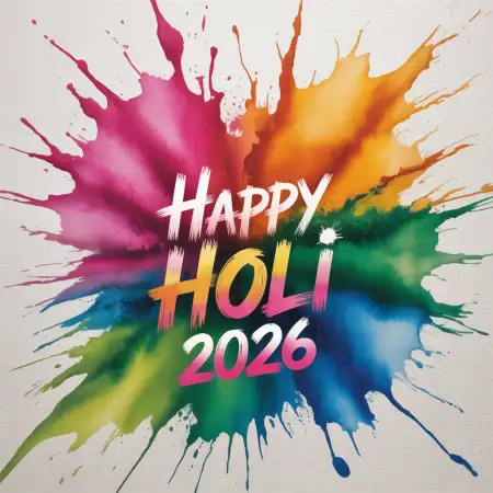 Happy Holi Wishes 2026 Status - Free Happy Holi Wishes 2026 Download