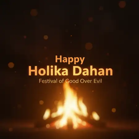Happy Holika Dahan Festival Design Template - Free Happy Holika Dahan Download