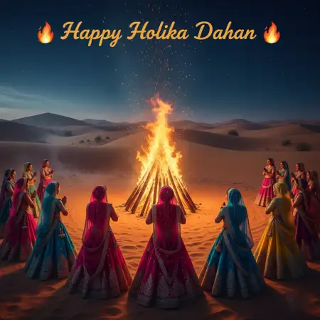 Happy Holika Dahan Night Celebration Image - Free Happy Holika Dahan Download
