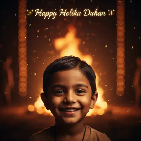 Happy Holika Dahan Poster Design Template - Free Happy Holika Dahan Download