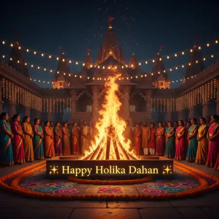 Happy Holika Dahan Religious Images - Free Happy Holika Dahan Download