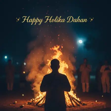 Happy Holika Dahan Whatsapp Dp Image - Free Happy Holika Dahan Download