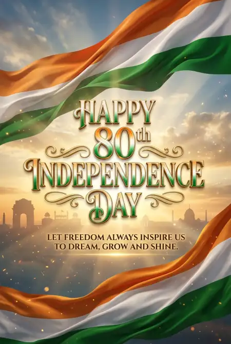 Free Happy Independence Day 2026 Flyer Design Image Download