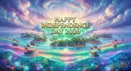 Happy Independence Day 2026 Maldives Facebook Banner - Free Maldives Independence Day 2026 Download