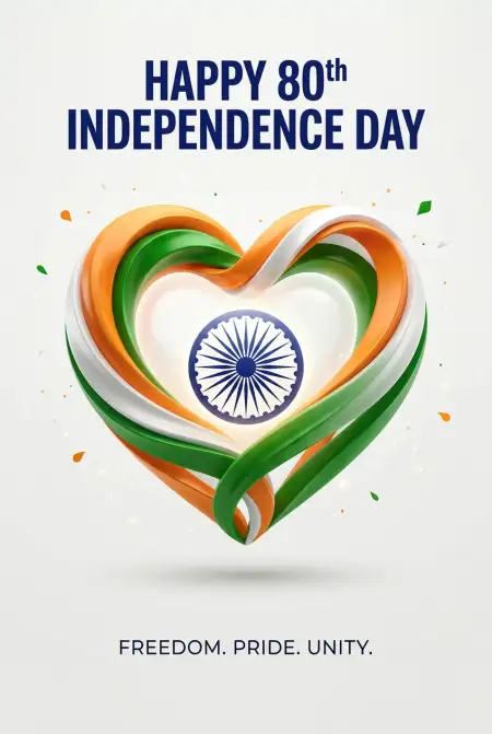 Free Happy Independence Day 2026 Tricolor Images Image Download