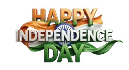 Free Happy Independence Day India Png 2026 2 Transparent PNG Download