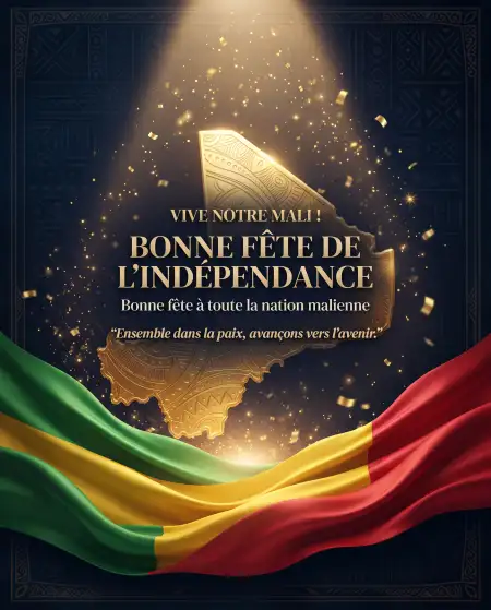 happy independence day mali 2026 - Mali Independence Day Background 2026