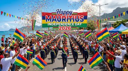 Happy Independence Day Mauritius 2026 Images - Free Happy Mauritius Independence Day 2026 Download