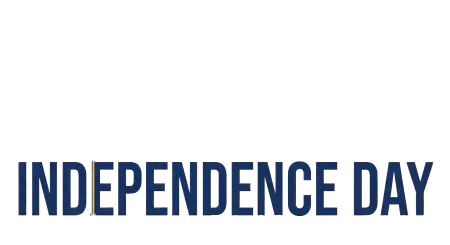 Free Happy Independence Day Text Png 2 Transparent PNG Download