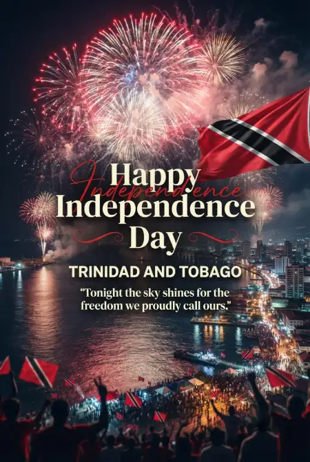 Happy Independence Day Trinidad And Tobago 2026 Wishes - Free Trinidad And Tobago Independence Day 2026 Download