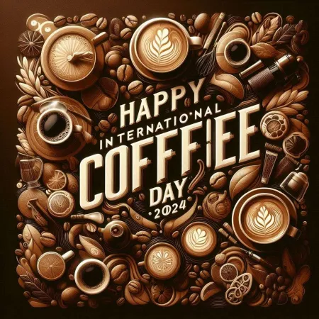 happy international coffee day 2024 infographics to share