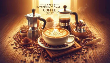 happy international coffee day 2024 social media images