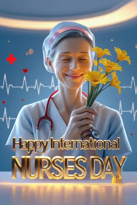  Happy International Nurses Day To All Nursing Staff - Free Related Happy Iinternational Nurses Day Image