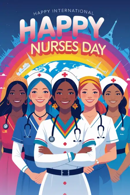 Happy International Nurses Day With Appreciation Quote - Free Related Happy Iinternational Nurses Day Image