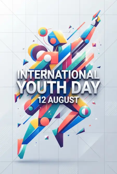 Happy International Youth Day 2026 - Free International Youth Day 2026 Download