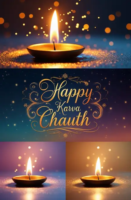 Happy Karva Chauth 2025 Hd Wallpaper For Mobile - Free Wallpaper Wallpaper Download