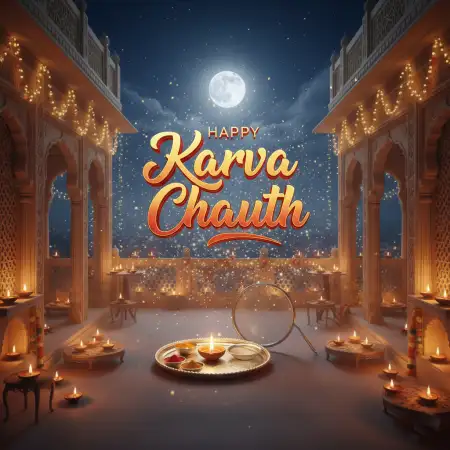Happy Karva Chauth Devotional Wallpaper - Free Wallpaper Wallpaper Download