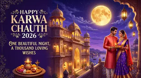 happy karwa chauth 2026 creative love quotes instagram reel cover
